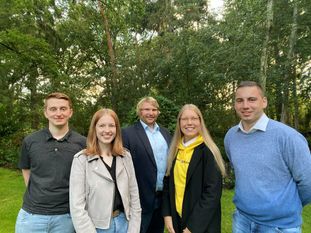 Torben Ehrichs (v. li.), Merle Riemstädt, Jan Luca Semken, Anastasia Schwalm und Jannis Düls wollen gemeinsam mit anderen Jugendlichen einen Jugendrat gründen