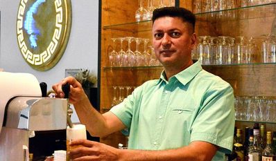 Die neuen, auf die Insel Mykonos entführenden Räumlichkeiten.