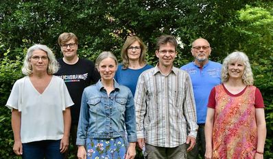 Die „BUNTE LISTE“ für den Ortsrat in Bremervörde: Katrin Meißner (v. li.), John Wulff-Kau, Katja Poppe, Susanne Küchel, Stefan Weitz, Joachim Hake und Petra Fischer. Es fehlt Peter Meinke.