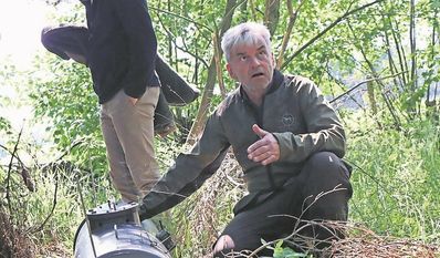 Anja Dallmann und Bernd Wülpern bilden auch Jagdhunde aus.