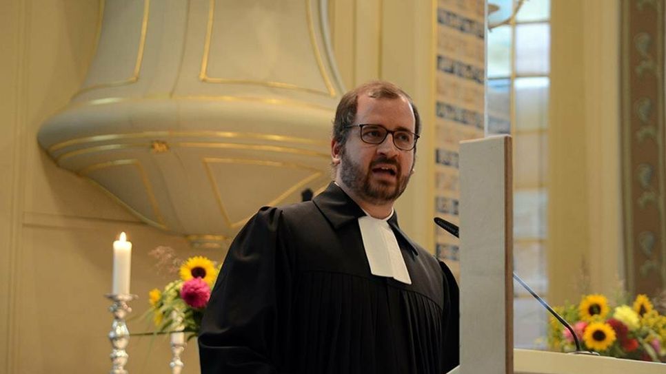 Pastor Stephan Dreytza.