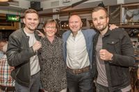 Michael Hannebacher mit Ehefrau Birgit und den gemeinsamen Söhnen Jannis (links) und Daniel.