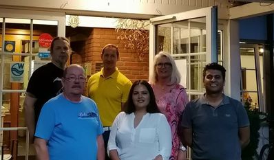 Von links: Der aktuelle Vorstand des WIR: Ingo Wilk, Burkhard Oetjen, Sven Behrens, Mya Schulz, Anja Dähncke und Moris Sego. Foto: mf