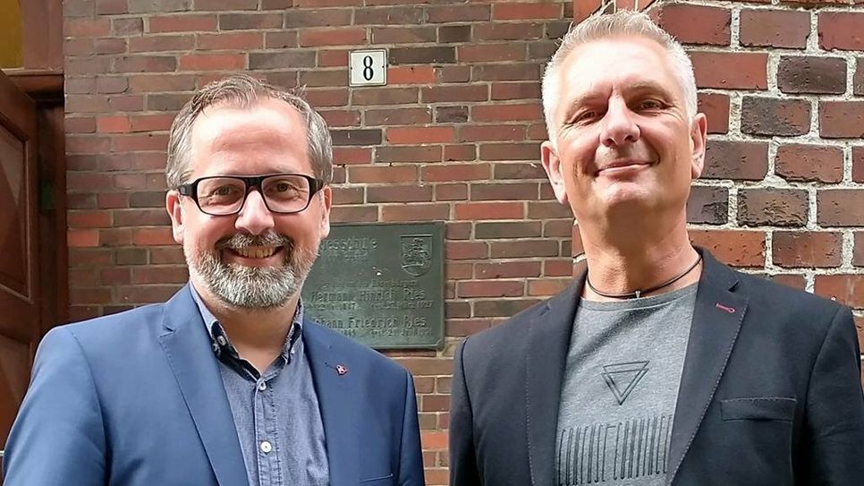 Wollen einen Politikwechsel in Ritterhude: die unterlegenen Bürgermeisterkandidaten Timo Koschnik und Marco Begerow.
