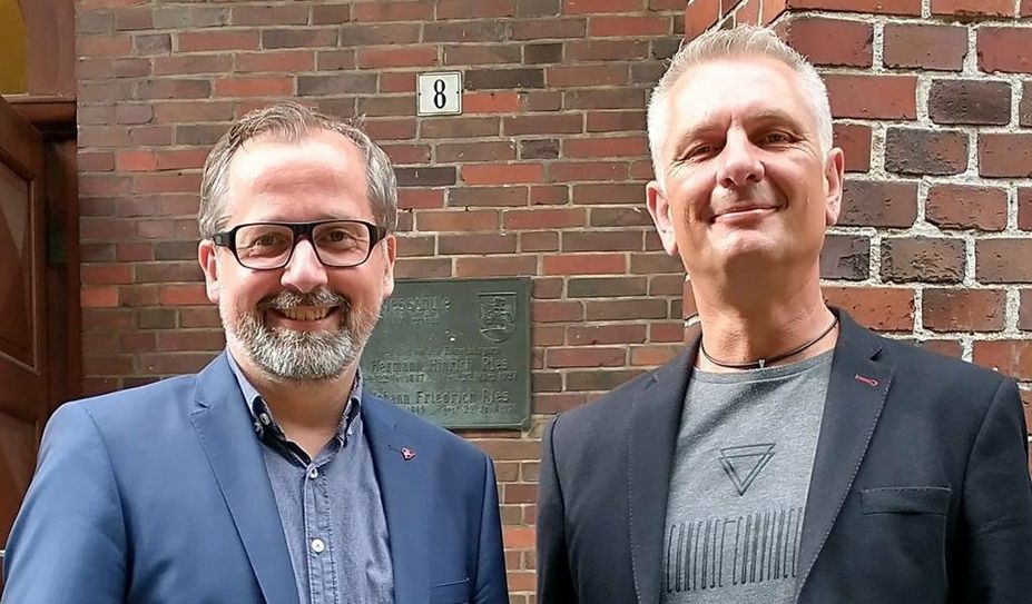 Wollen einen Politikwechsel in Ritterhude: die unterlegenen Bürgermeisterkandidaten Timo Koschnik und Marco Begerow.