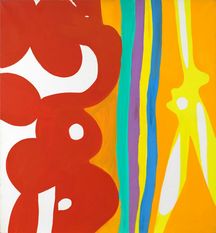 In manchen jungen Menschen scheint noch die Erfahrung lebendig zu sein, dass Glück da zu haben ist, wo keiner einem vorschreibt, wie man leben soll. (Bild: Ernst W. Nay, Rofiguration, wiki)