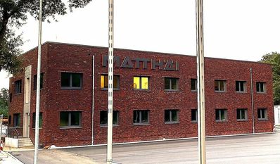 Der neue Firmensitz des Mauunternehmens Matthäi in Bremervörde.