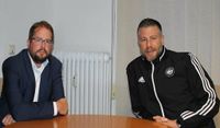 Mirko Frömming (li.) und Oliver Stahs sehen viele Vorteile in der Zusammenlegung ihrer Vereine.