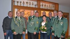 Die geehrten Mitglieder des Schützenvereins Frelsdorf.
