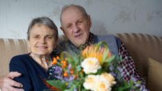 Sind froh einander zu haben. Hilde und Hinrich Kornahrens feierten Diamantene Hochzeit.