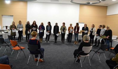 Der aktuelle QuiK-Kurs begann im Oktober 2019. Als fachlicher Schwerpunkt wurde der Qualitätsbereich 3: „Individualität, Vielfalt und Gemeinsamkeit“ bearbeitet.