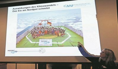 An der Expedition nahmen mehr als 600 Forschende aus 20 Nationen teil.