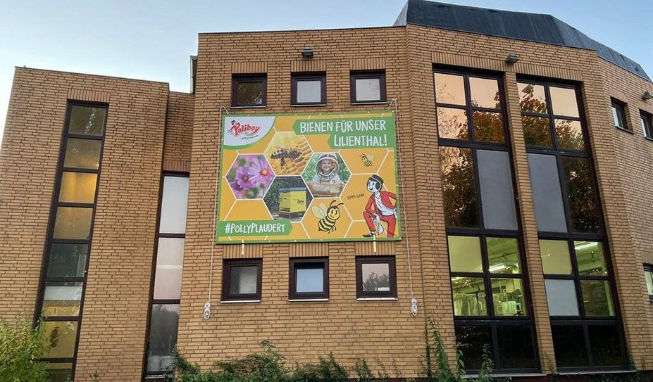 Poliboy pro Bienen: Auf dem Firmengrundstück befinden sich außerdem zwei Bienenvölker.