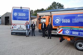 Nächster Halt 2025: Mitte des Jahrzehnts sollen bereits erste Wasserstoff-Autos auf den Straßen im Landkreis zu sehen sein.