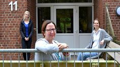 Wollen gemeinsam durchstarten: Einrichtungsleitung Eeske Claassen (v. li.), Mairin Bruns und Annika Keske von der Autismus-Ambulanz der Lebenshilfe Bremervörde/Zeven in Selsingen.
