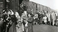 Deportation polnischer Jüdinnen und Juden aus dem Ghetto in Siedlce nach Treblinka 1942. Bild:wiki commons