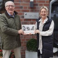Rainer Brandt mit Wendy Admiraal.