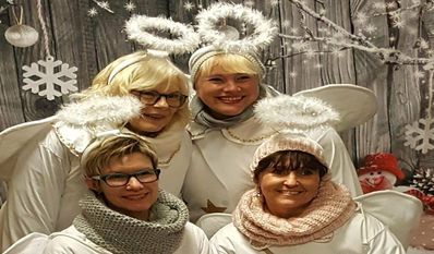 Am verkaufsoffenen Sonntag ziehen wieder Weihnachtsengel durch die Stadt.