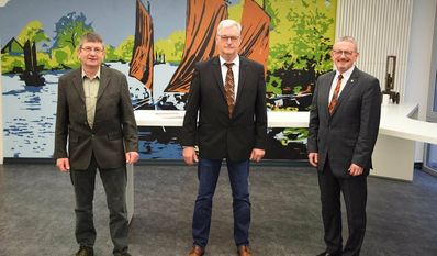 Heiko Ehing (links) besetzt das Amt bereits zum fünften Mal. Sein Stellvertreter ist Torsten Wischhusen (rechts).