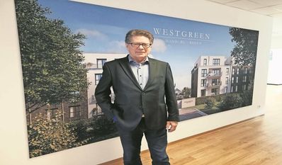 Hans-Hinrich Quell kennt die Region wie seine Westentasche und investiert aus Überzeugung in viele Bauprojekte in Bremervörde.