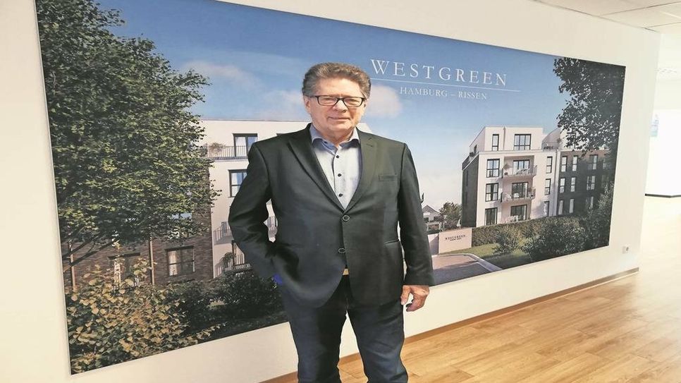 Hans-Hinrich Quell kennt die Region wie seine Westentasche und investiert aus Überzeugung in viele Bauprojekte in Bremervörde.