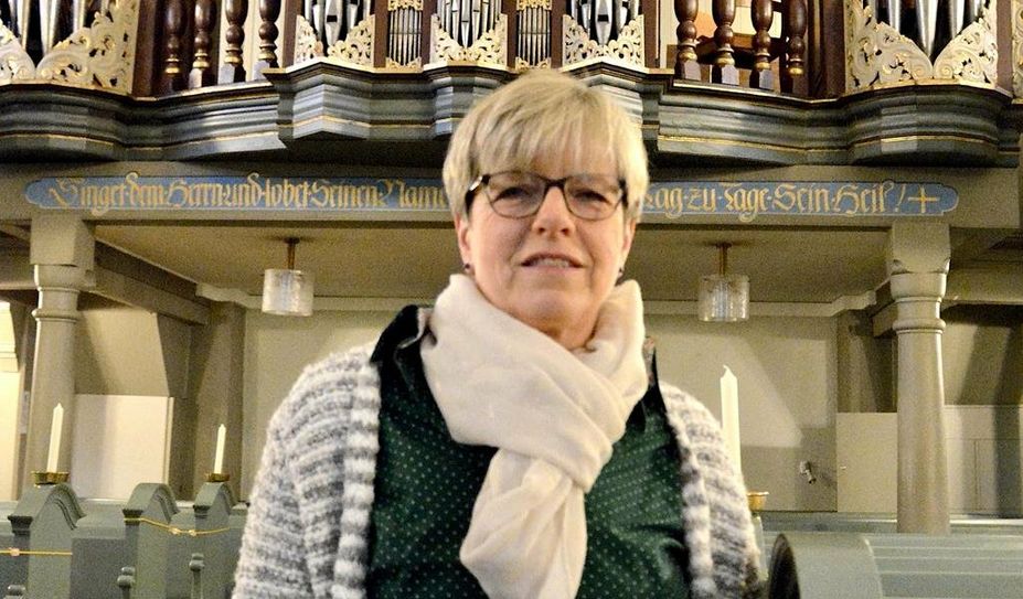 Adeline Westphal ist an sechs Tagen in der Woche im Gotteshaus im Einsatz.