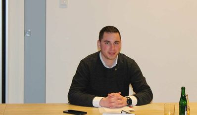 Ausschussvorsitzender Jannis Düls.