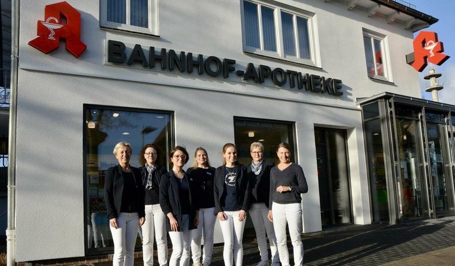 Fürs Team-Foto stellten sich auf: Sigrid Kölling (v. li.), Yvonne Galda, Margarita Krotter, Katrin von Holten, Anneke Mahlandt, Sylvia Engelke und Ulrike Tiedemann. Das gesamte Team besteht aus 20 Personen.