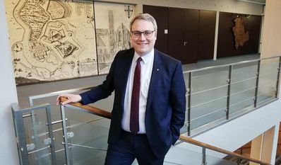 Marco Prietz kommt alle ein bis zwei Wochen auch ins Bremervörder Kreishaus.