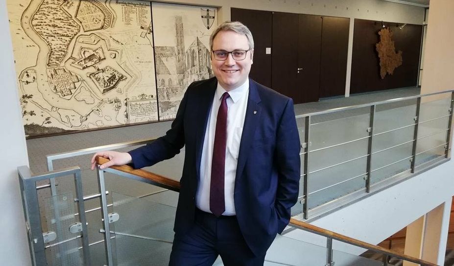 Marco Prietz kommt alle ein bis zwei Wochen auch ins Bremervörder Kreishaus.