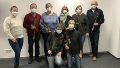 Die neuen ehrenamtlichen Seniorenbegleiter:innen im Landkreis.