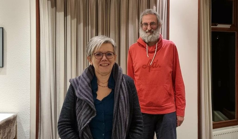 Jutta Rühlemann und Utz Weißenfels vom Bündnis für Demokratie im Landkreis. Foto: nek