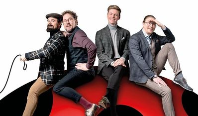 Kommen ins Stadeum: Deutschlands charmanteste A-cappella-Band.