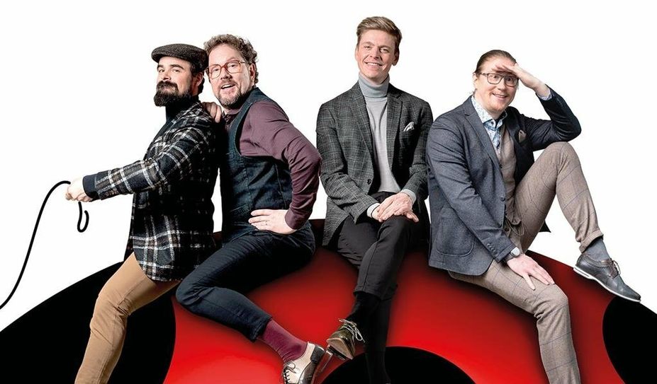 Kommen ins Stadeum: Deutschlands charmanteste A-cappella-Band.