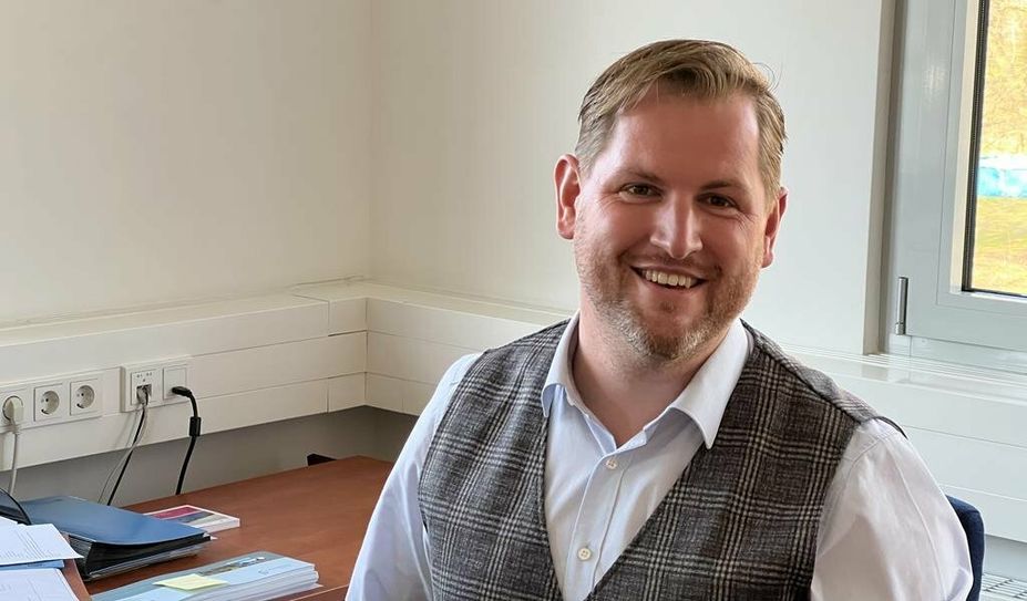 Marc Breitenfeld hat sich viel vorgenommen, um die Gemeinde nach vorne zu bringen.