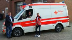 Der DRK-Kreisverband spendet einen Rettungswagen an die ukrainischen Kolleginnen.