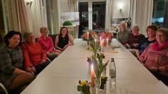 In gepflegtem Ambiente, bei Kerzenschein und gutem Essen finden die Trauernden langsam zurück ins Leben. Foto: cne