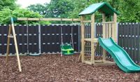 Auch der Spielplatz ist neu.
