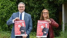 Landrat Marco Prietz und Sandra Pragmann appellieren Ehrenamtliche, sich für den „Niedersachsenpreis für Bürgerengagement“ zu bewerben.
