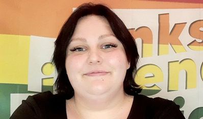 Lena Reinhardt tritt für Die Linke als Direktkandidatin bei der Landtagswahl an. Foto: eb