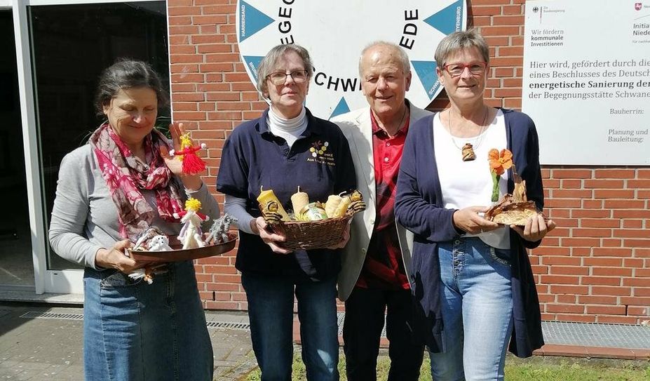 Die Begegnungsstätte Schwanewede freut sich, 25 Aussteller:innen zum diesjährigen Kunstmarkt begrüßen zu dürfen. Foto: eb