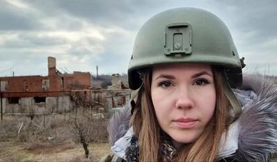 Die deutsche Medienaktivistin Alina Lipp verbreitet russische Propaganda. Foto: Alina Lipp/Telegram