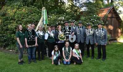 Das amtierende Königshaus freut sich auf ein schönes Schützenfest am Samstag, 18. Juni.