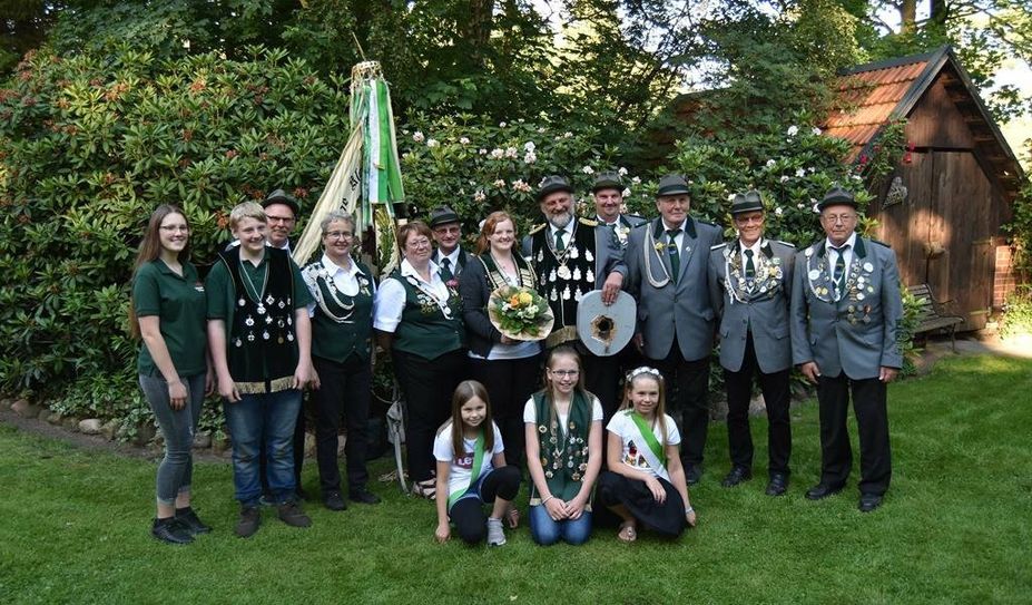 Das amtierende Königshaus freut sich auf ein schönes Schützenfest am Samstag, 18. Juni.