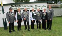 Das neue Königshaus vom Schützenverein Bornreihe. Foto: eb