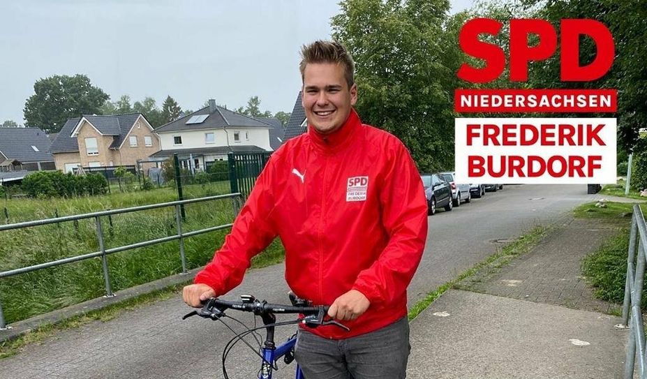 Radelt über Stadt und Land: Frederik Burdorf