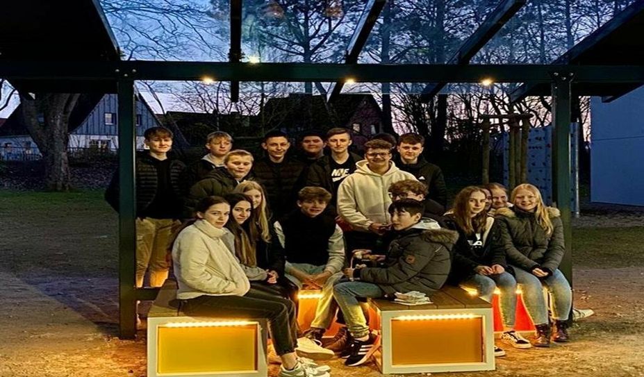 Die Schüler:innen haben mit ihrem Projekt überzeugt.