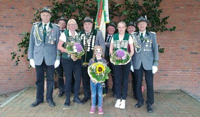 Das amtierende Königshaus in Alfstedt wird am Wochenende, 2. und 3. Juli, gefeiert.