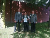 Dameleiterin Marianne Antons wurde als Dameleiterin der Schützengemeinschaft Geestequelle verabschiedet.