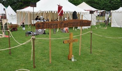 Wie im Mittelalter kann man sich am 9. und 10. Juli in Ebersdorf fühlen. Fotos: eb